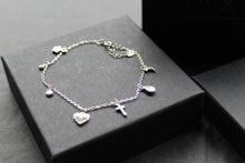 Load image into Gallery viewer, Silver Charm Bracelet