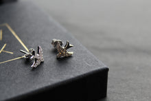 Load image into Gallery viewer, Silver Swift CZ Studs