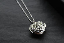 Load image into Gallery viewer, Small Angel Wing Locket