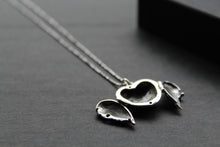 Load image into Gallery viewer, Small Angel Wing Locket