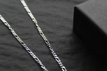 Load image into Gallery viewer, T-Bar Link Silver Chain Necklace