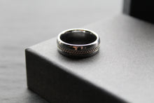Load image into Gallery viewer, Tungsten Carbide Ring with Steel Wire