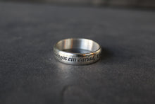 Load image into Gallery viewer, Welsh Silver Love Ring
