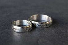 Load image into Gallery viewer, Welsh Silver Love Ring