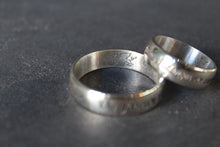 Load image into Gallery viewer, Welsh Silver Love Ring
