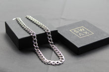 Load image into Gallery viewer, Chunky Silver Double Linked Curb Chain