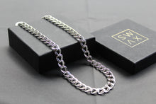 Load image into Gallery viewer, Chunky Silver Double Linked Curb Chain