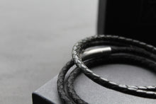 Load image into Gallery viewer, Double Band Thin Leather Bracelet