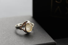 Load image into Gallery viewer, Golden Rutile Quartz Small Oval Ring