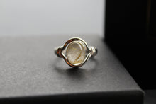 Load image into Gallery viewer, Golden Rutile Quartz Small Oval Ring