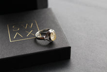 Load image into Gallery viewer, Golden Rutile Quartz Small Oval Ring