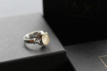 Load image into Gallery viewer, Golden Rutile Quartz Small Oval Ring