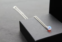 Load image into Gallery viewer, Sea Opal on Silver Chunky Chain