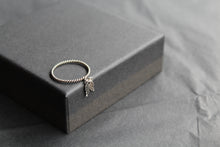 Load image into Gallery viewer, Silver Angel Wings Charm Ring