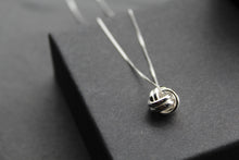 Load image into Gallery viewer, Silver Knot Necklace