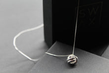 Load image into Gallery viewer, Silver Knot Necklace