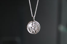 Load image into Gallery viewer, Silver St Christopher with Chain