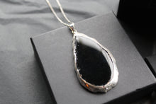 Load image into Gallery viewer, Black Agate Crystal Long Length Necklace