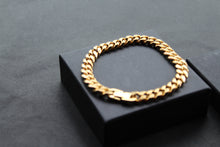 Load image into Gallery viewer, Steel Bracelet with Yellow Gold IP
