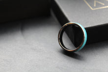 Load image into Gallery viewer, Tungsten Carbide Turquoise Ring