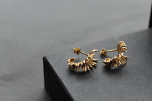 Load image into Gallery viewer, Unfurling Fern Earrings Sterling Silver