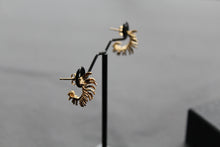 Load image into Gallery viewer, Unfurling Fern Earrings Sterling Silver