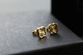 9ct Yellow Gold Rainbow Petal Stud Earrings - Swax Jewellery Barmouth