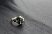 Load image into Gallery viewer, Abalone Oval Cab Ring
