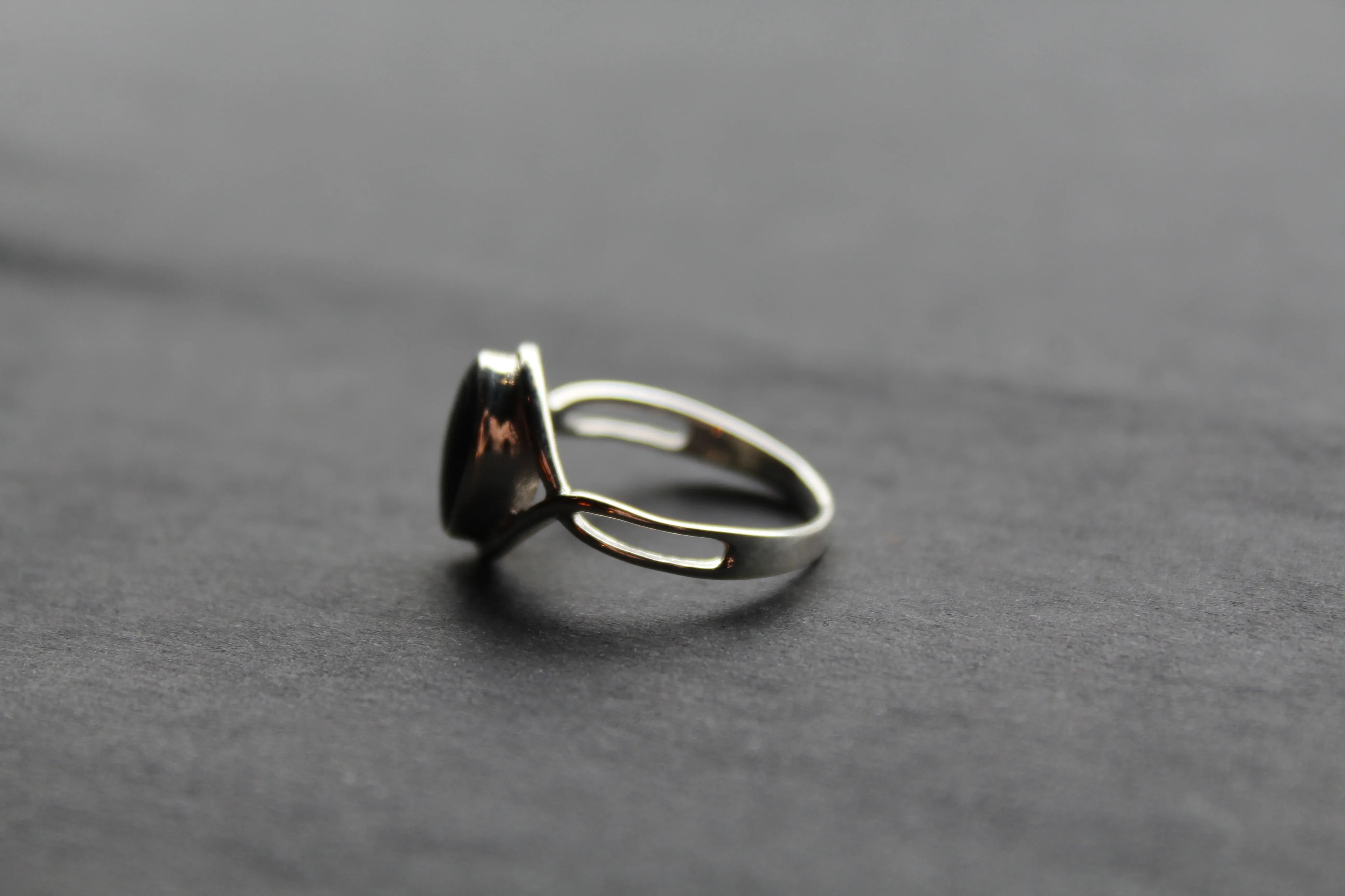 Abalone Oval Cab Ring - Swax Jewellery Barmouth