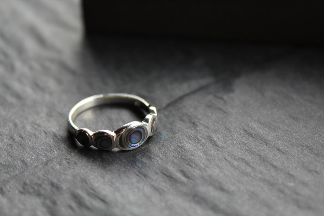 Abalone Ovals Ring