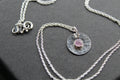 Amethyst Stone Set Necklace - Swax Jewellery Barmouth