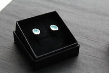 Load image into Gallery viewer, Aqua Paraiba Princess Studs
