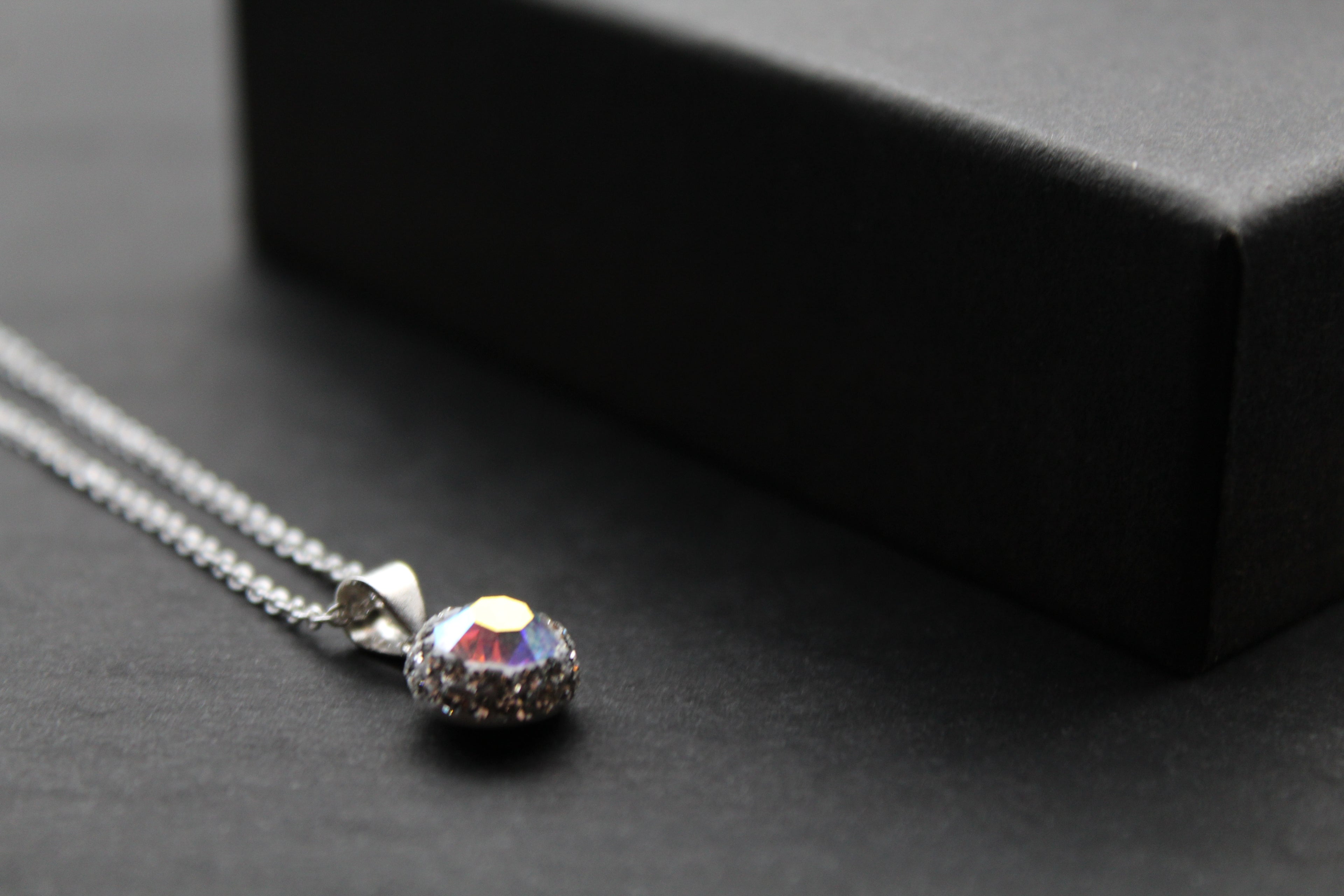 Aurora Borealis Crystal Necklace