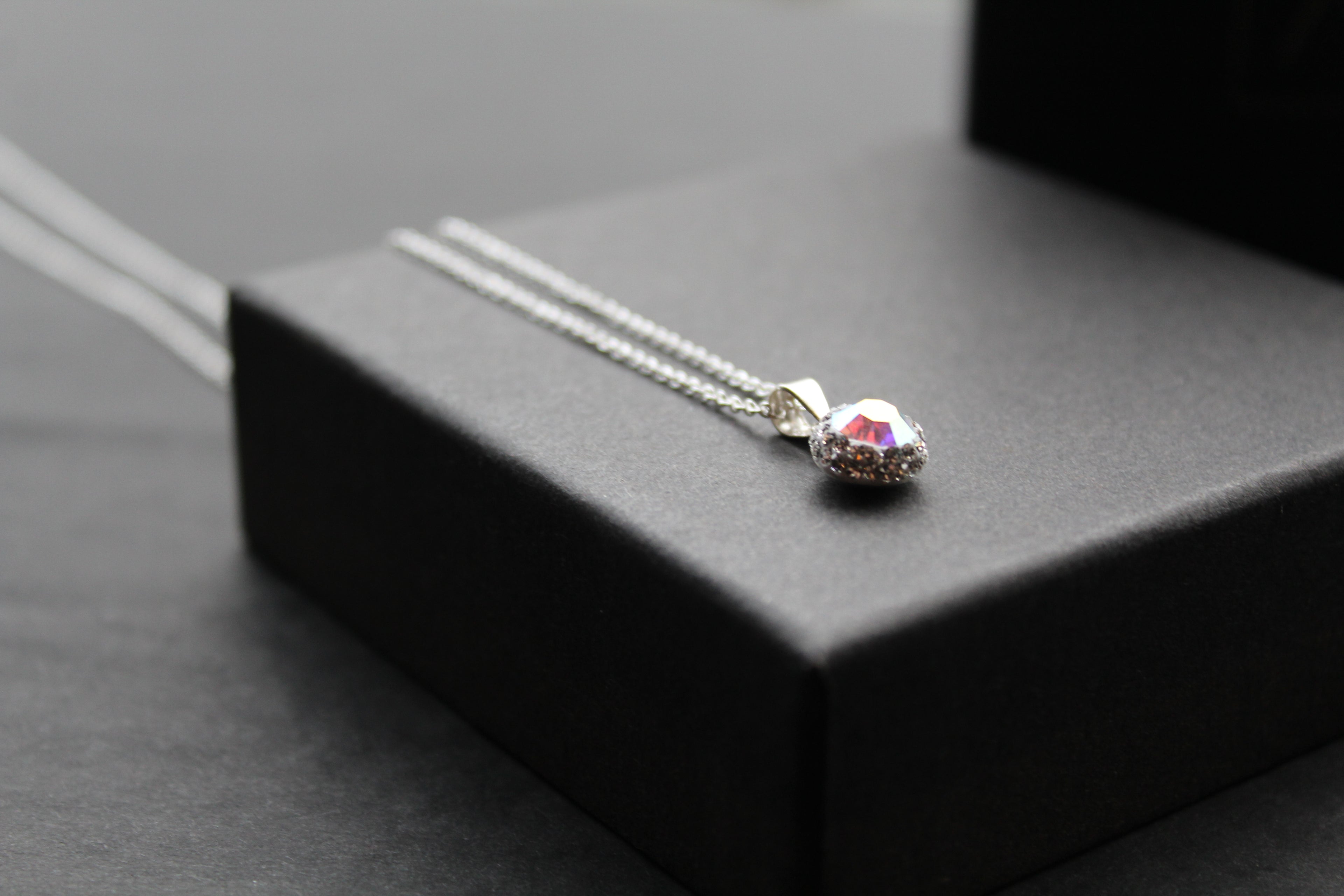 Aurora Borealis Crystal Necklace