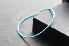 Load image into Gallery viewer, Bali Turquoise Bead Anklet

