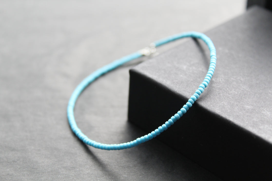 Bali Turquoise Bead Anklet