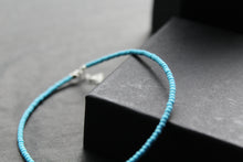 Load image into Gallery viewer, Bali Turquoise Bead Anklet
