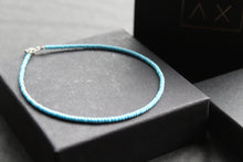 Load image into Gallery viewer, Bali Turquoise Bead Anklet
