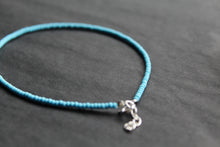 Load image into Gallery viewer, Bali Turquoise Bead Anklet
