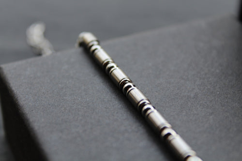 Ball & Barrel Stainless Steel Bracelet
