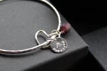 Load image into Gallery viewer, Barmouth Purple Heart Charm Bracelet
