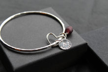 Load image into Gallery viewer, Barmouth Purple Heart Charm Bracelet
