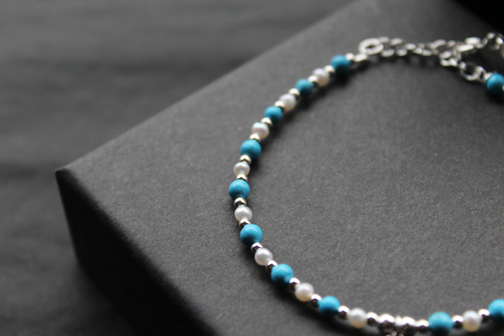 Beautiful Turquoise Angel Wing Bracelet