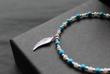 Load image into Gallery viewer, Beautiful Turquoise Angel Wing Bracelet
