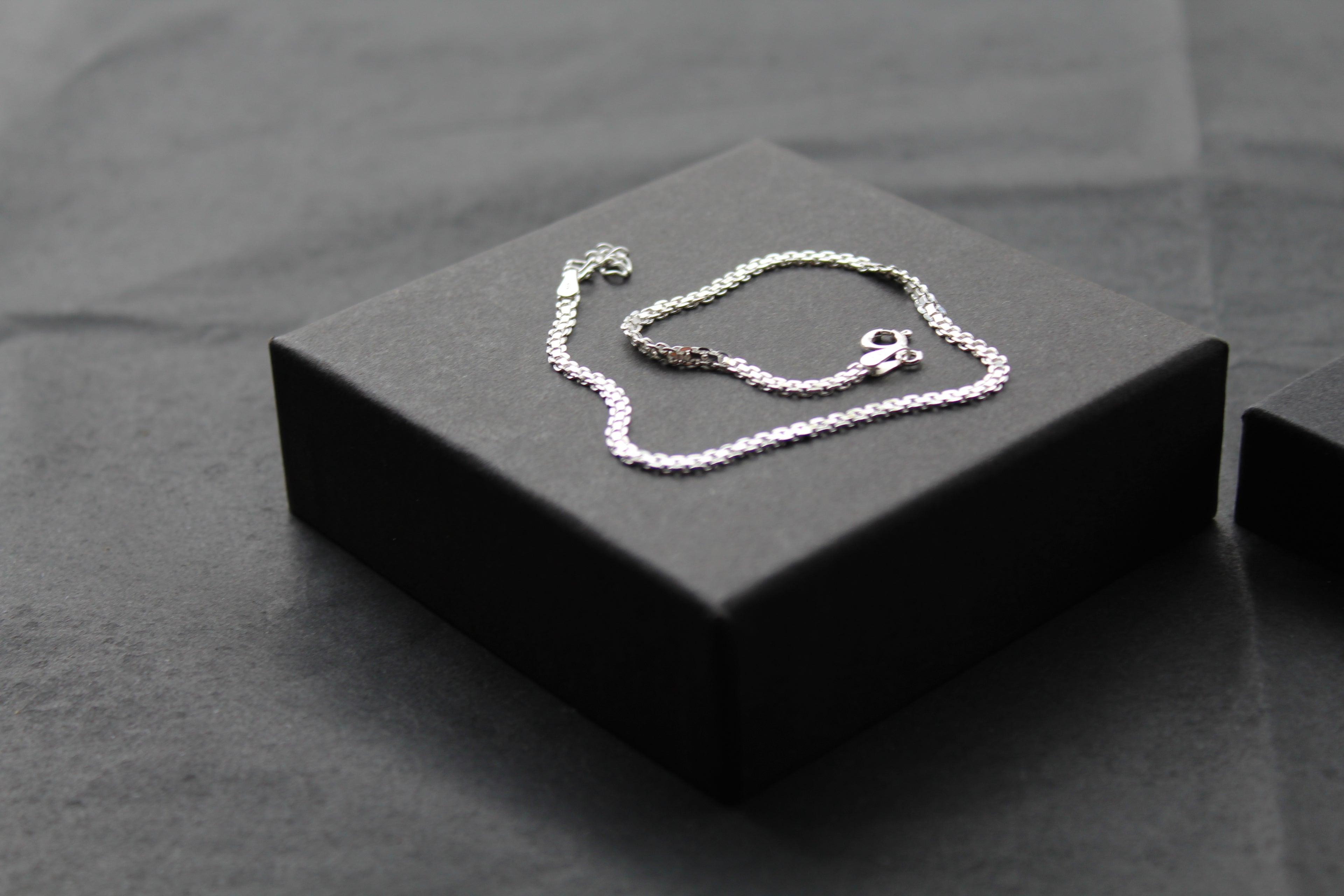 Bismark Silver Ankle chain