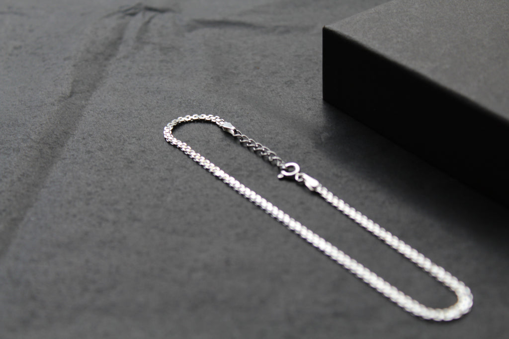 Bismark Silver Ankle chain
