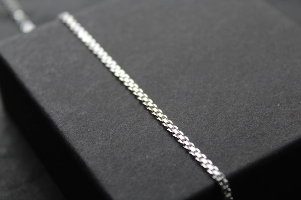 Bismark Silver Ankle chain