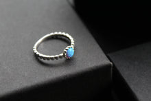 Load image into Gallery viewer, Blue Opal Ring with Rigid Band
