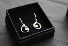 Load image into Gallery viewer, Blue Opalite Organic Flow Earrings
