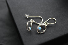Load image into Gallery viewer, Blue Opalite Organic Flow Earrings
